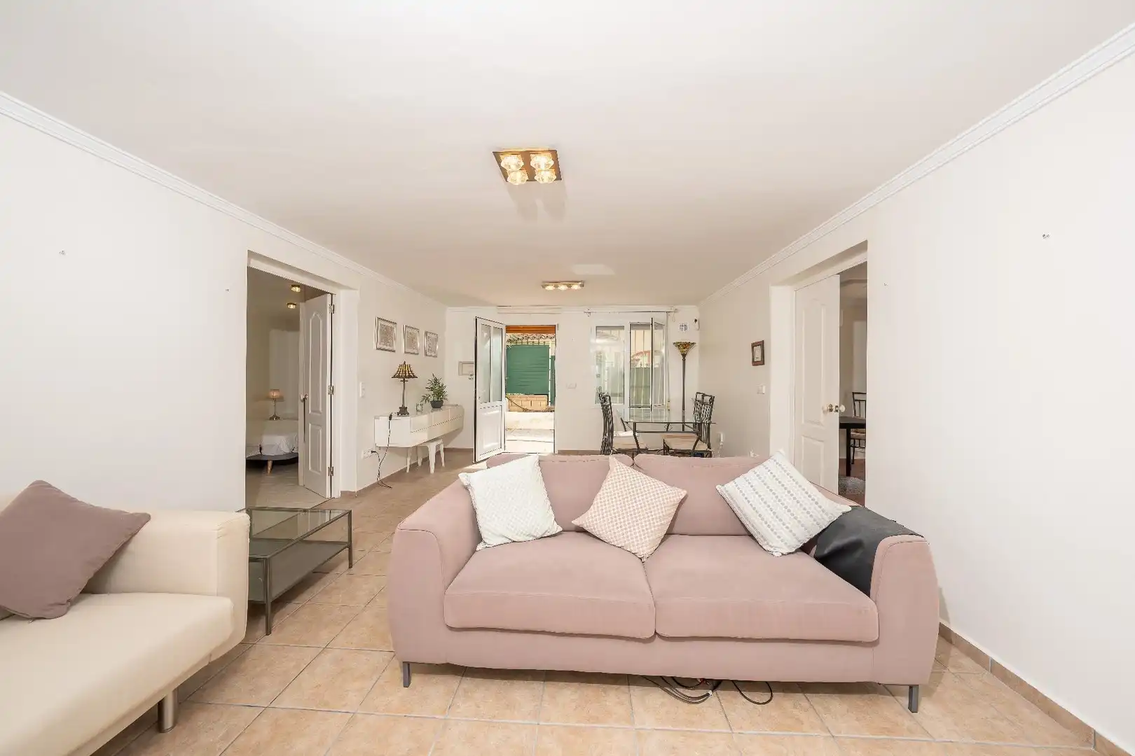 Sala de estar de Casa o chalet en venta en Xaló con Aire acondicionado, Jardín privado y Terraza