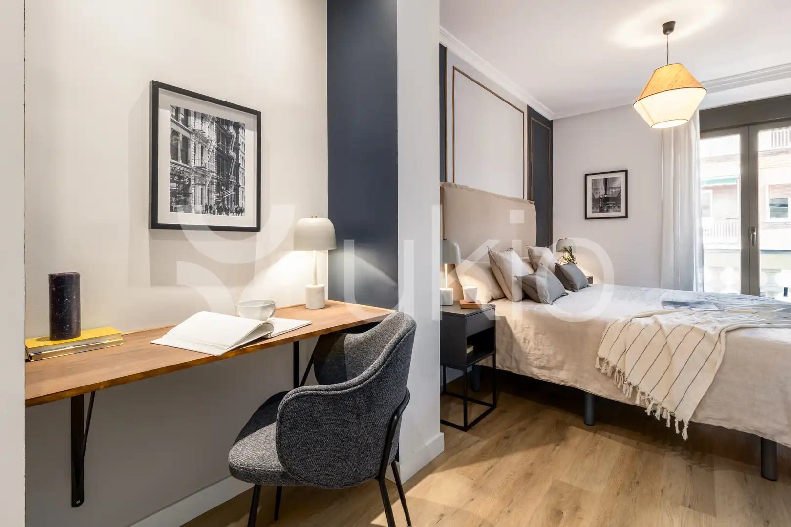 Bedroom of Apartments for rent in Madrid  with Heating, Furnished and Oven