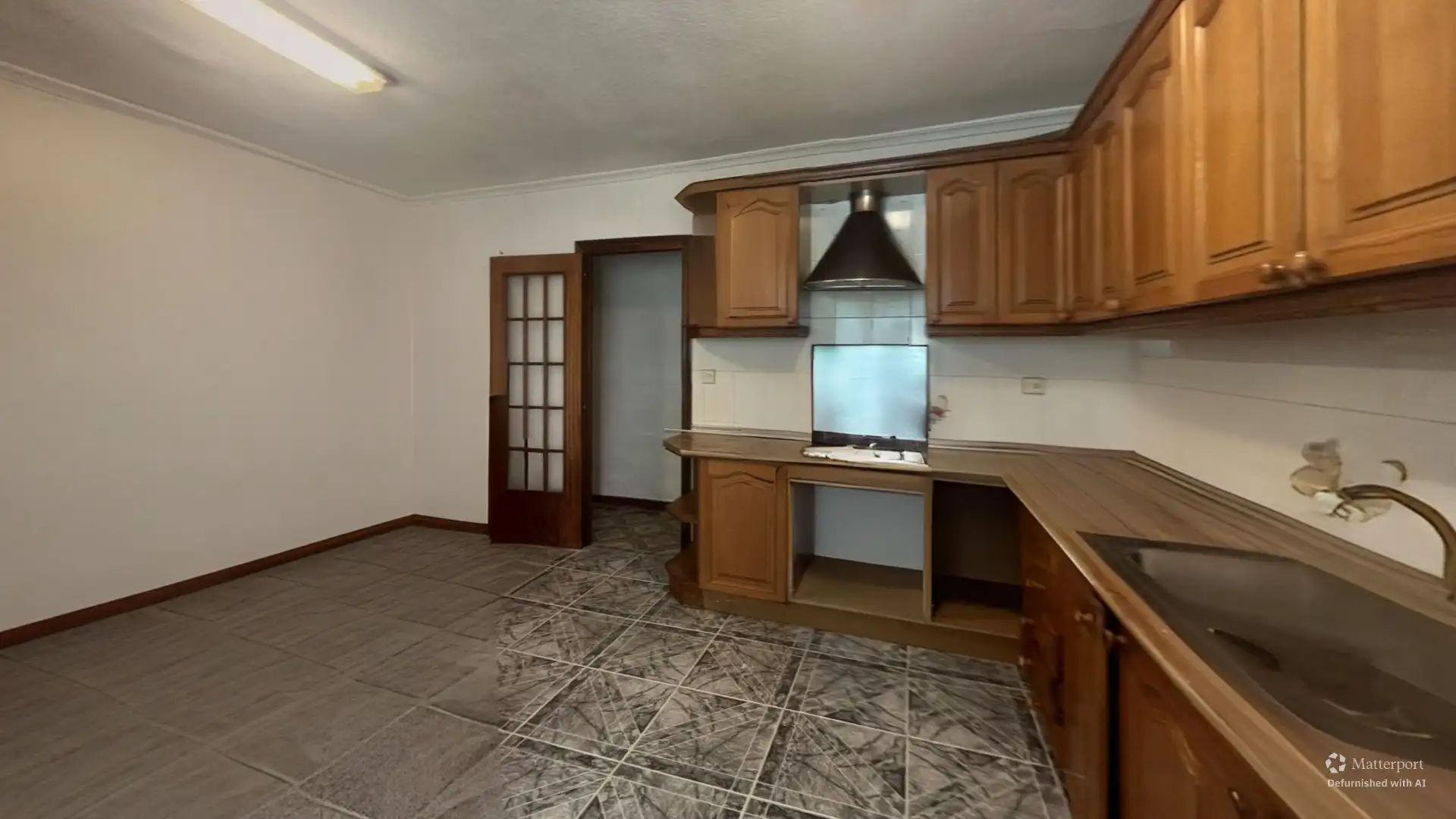Küche von Wohnung zum Verkauf in Alicante / Alacant mit Klimaanlage, Heizung und Möbliert