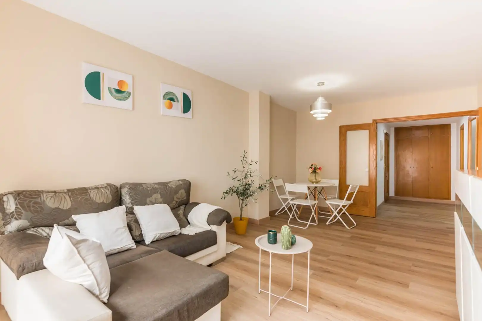 Living room of Flat for sale in Santomera  with Air Conditioner, Private garden and Storage room