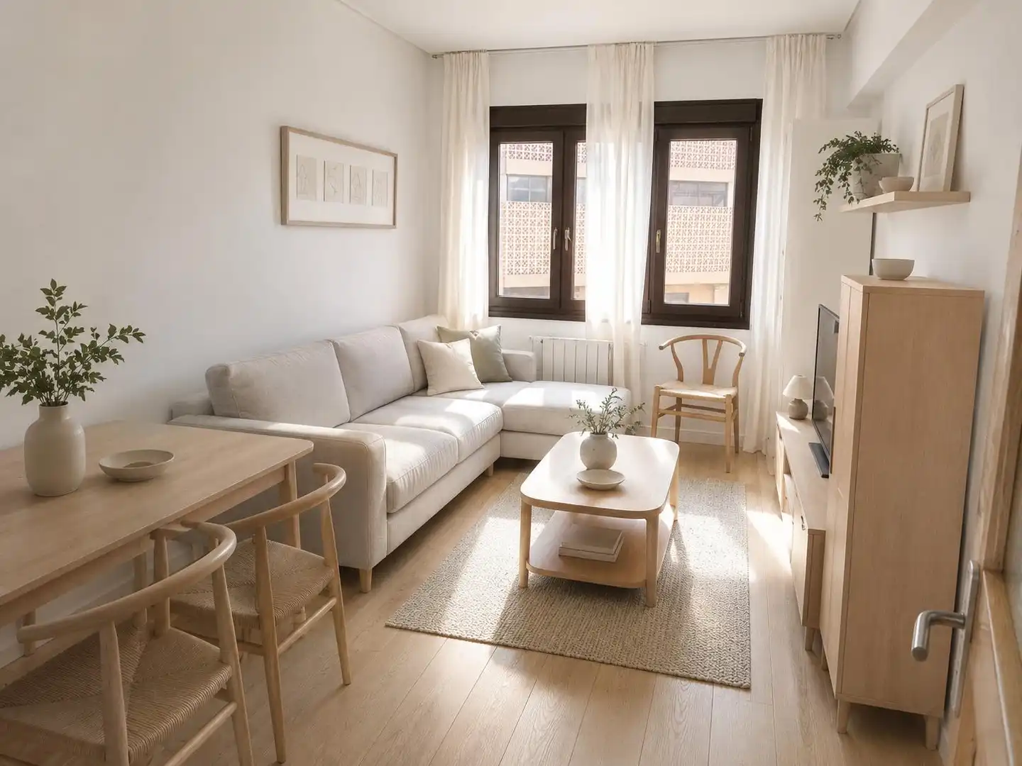 Sala de estar de Piso en venta en Getxo  con Calefacción y Trastero