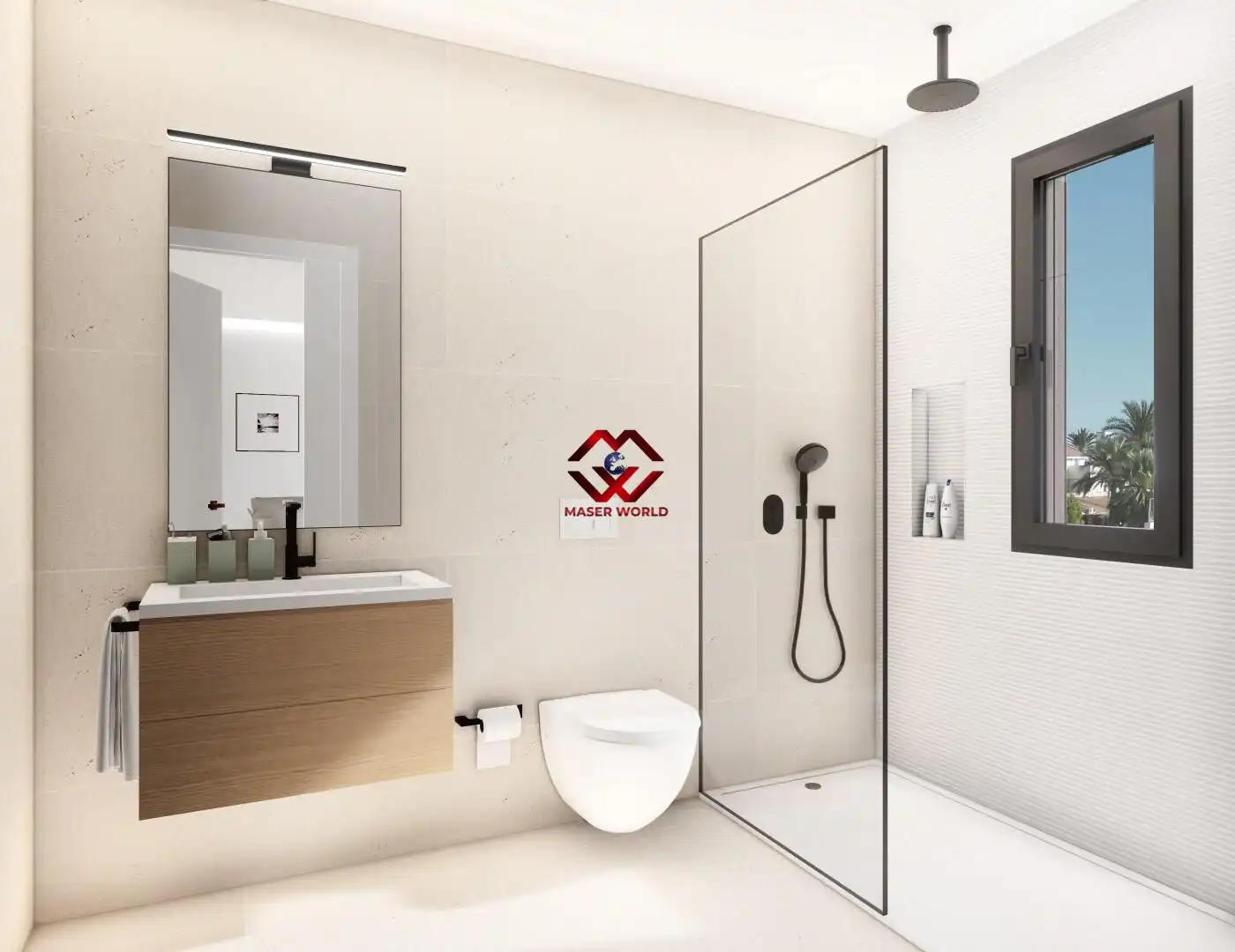 Baño de Casa o chalet en venta en San Pedro del Pinatar con Jardín privado, Terraza y Piscina