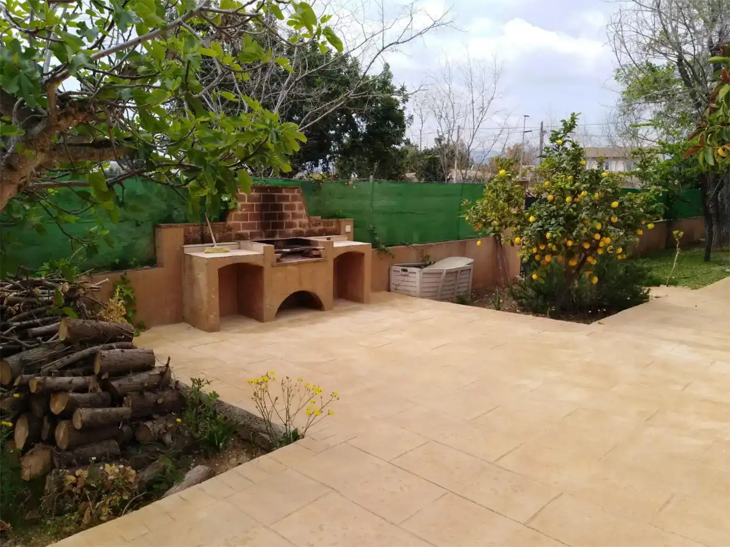 Terrace of Flat for rent in Bunyola  with Air Conditioner, Private garden and Swimming Pool