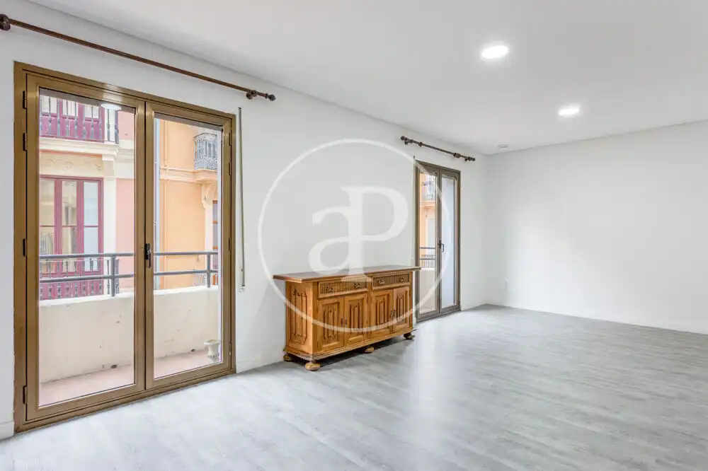 Sala de estar de Piso de alquiler en Valencia con Aire acondicionado, Calefacción y Balcón