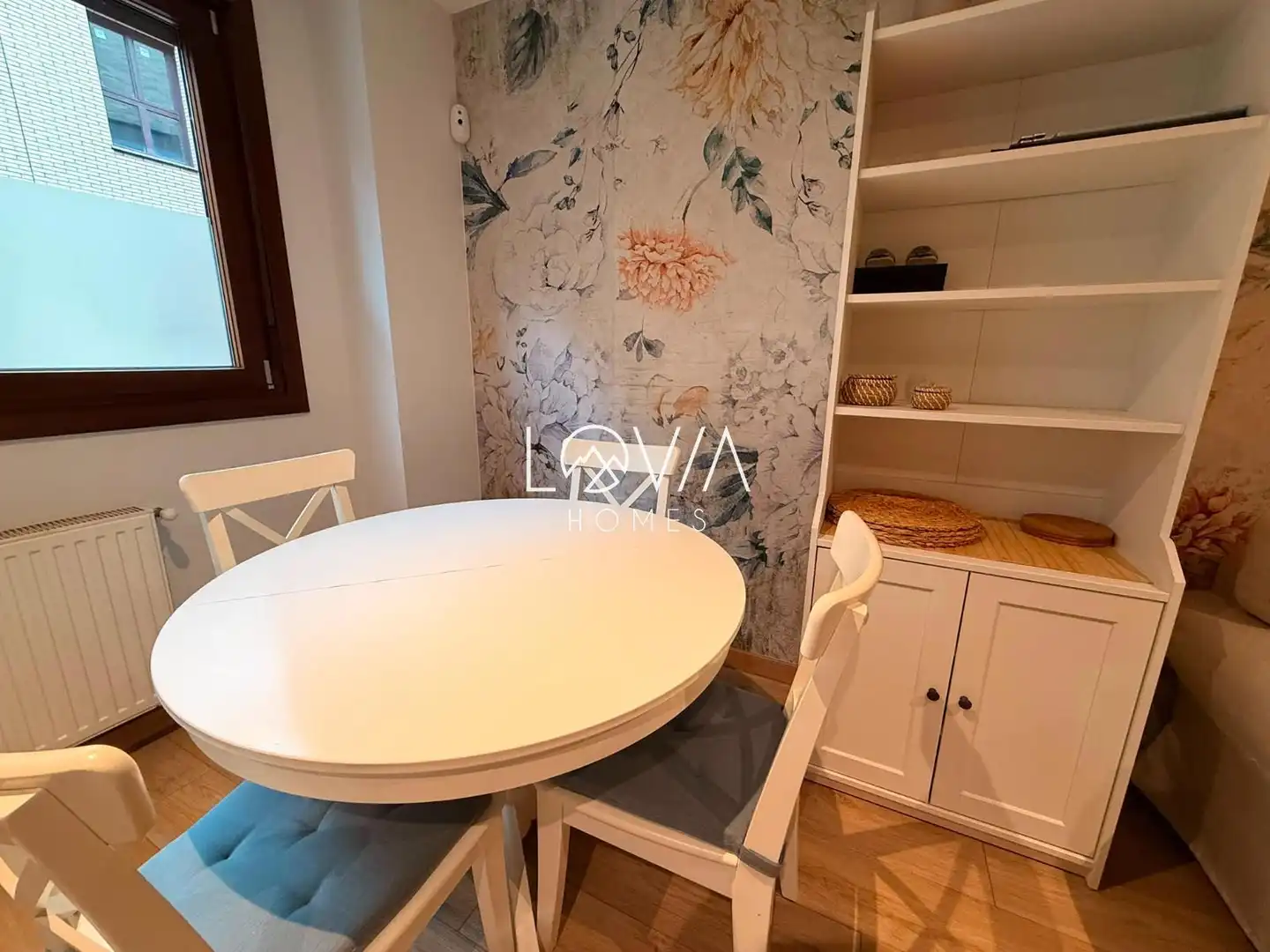 Dining room of Flat for sale in Gijón   with Heating and Furnished