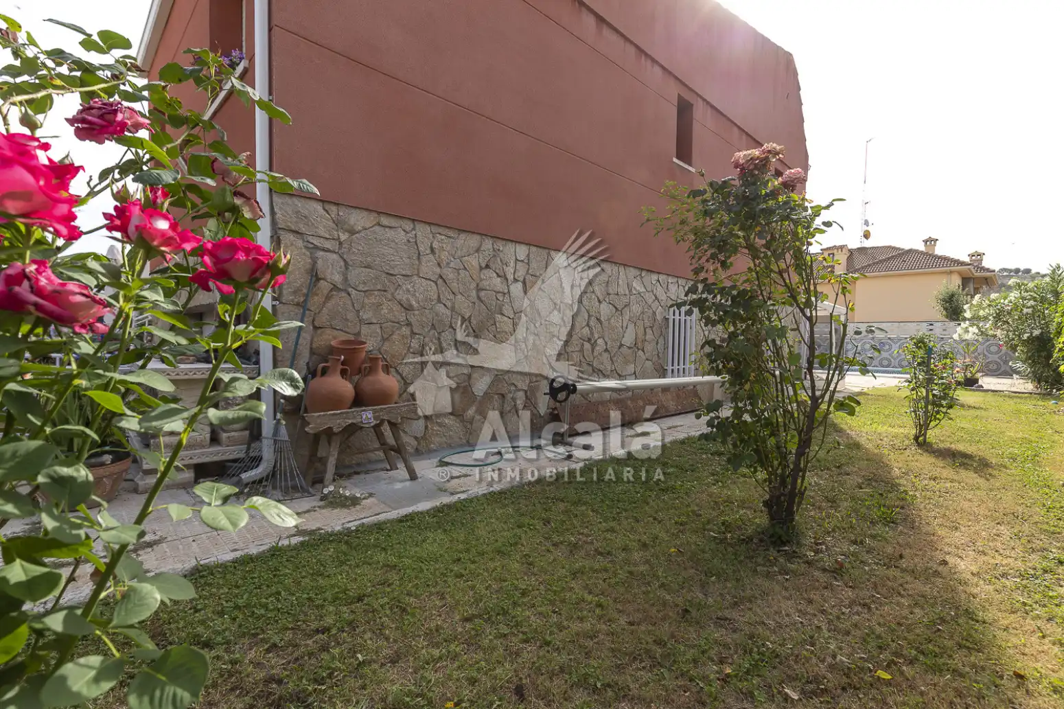 Garden of Houses for sale in Camarma de Esteruelas  with Air Conditioner, Heating and Private garden