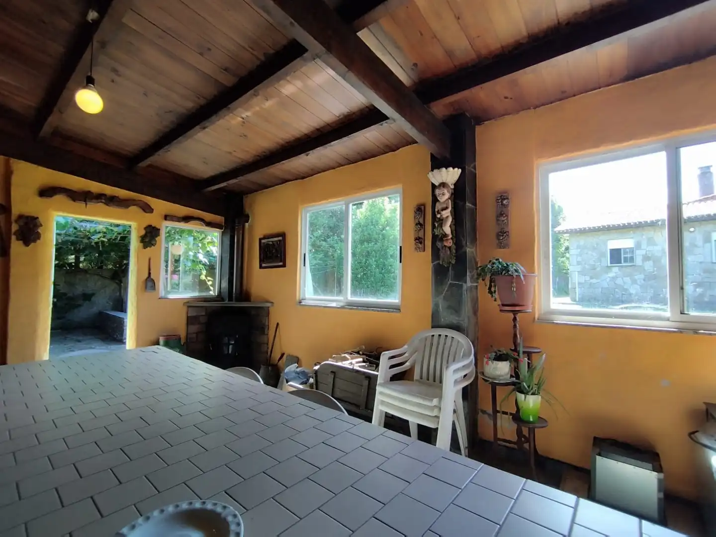 Cocina de Casa o chalet en venta en Cerceda con Calefacción, Terraza y Horno