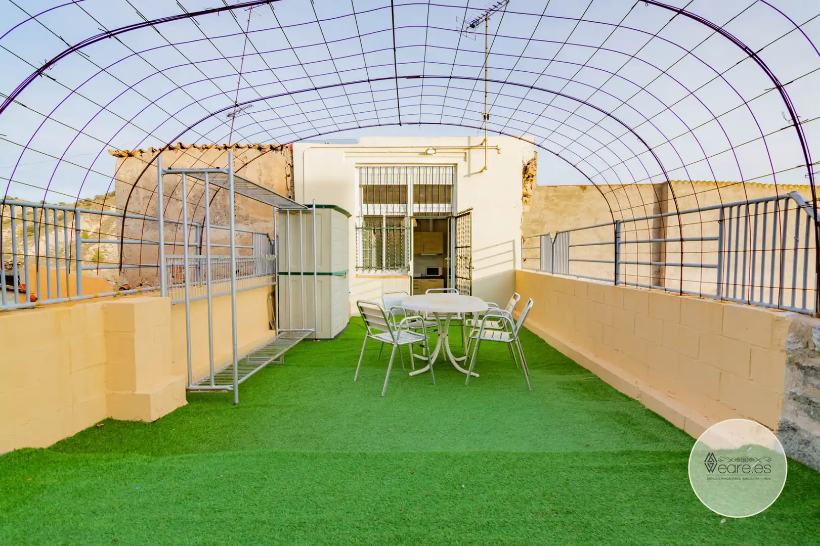 Terrace of Houses for sale in Castelló de Farfanya  with Furnished and Oven