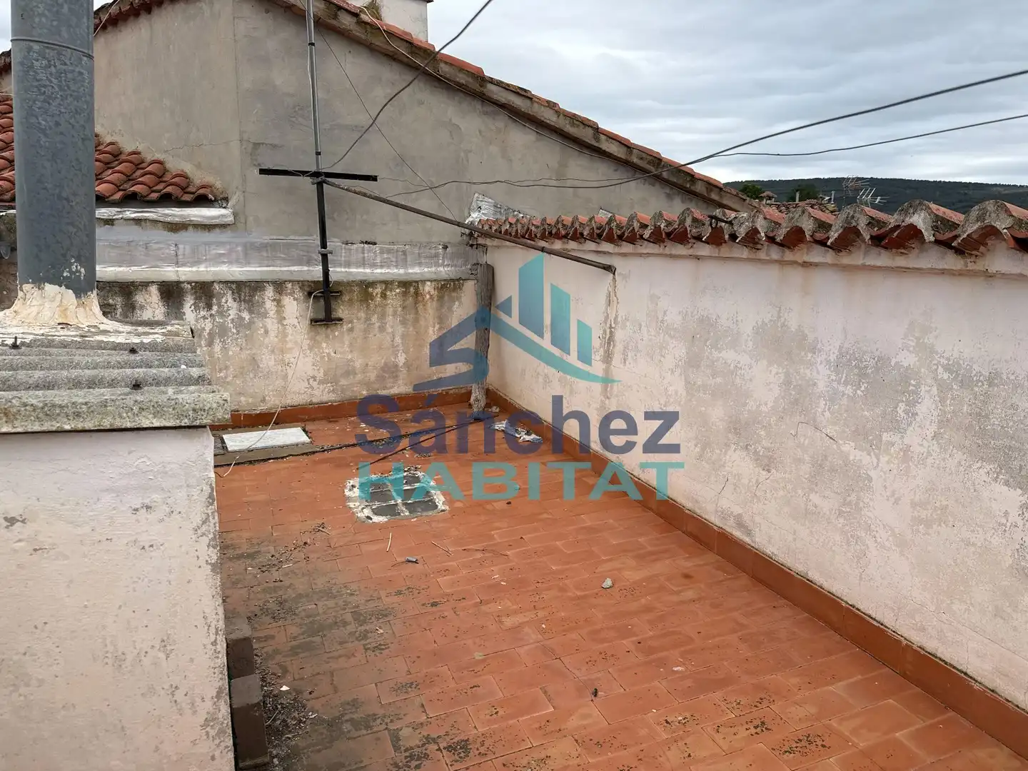 Terraza de Finca rústica en venta en Aras de los Olmos con Terraza