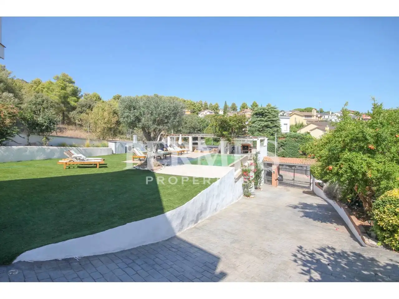 Garden of Houses for rent in Gavà  with Air Conditioner, Heating and Private garden