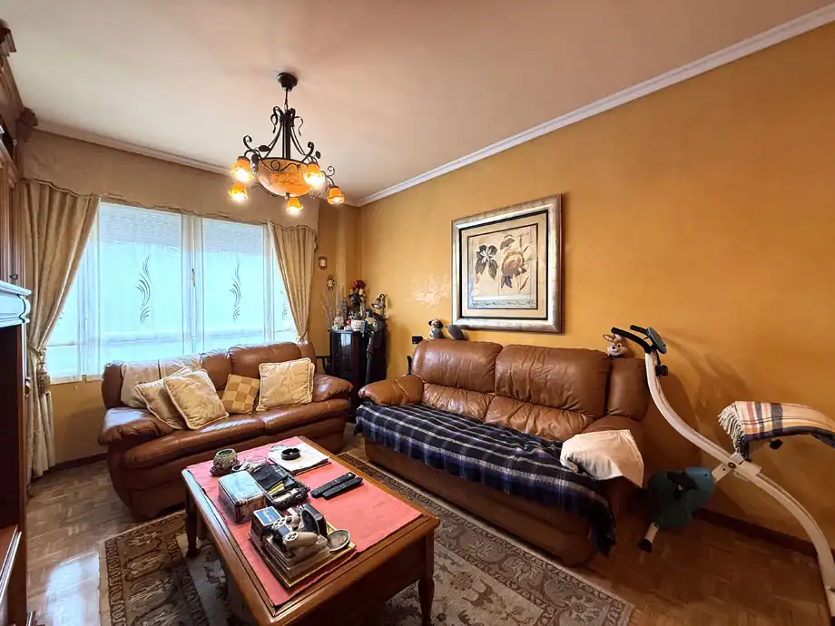 Living room of Flat for sale in Vitoria - Gasteiz  with Heating, Parquet flooring and Terrace