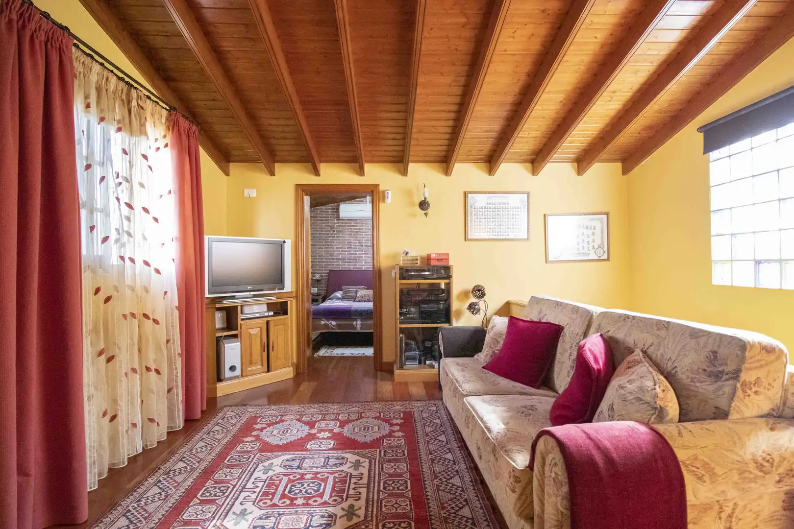 Sala de estar de Casa o chalet en venta en Los Realejos con Jardín privado, Terraza y Trastero