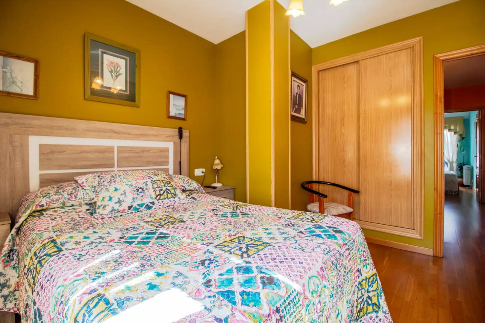Schlafzimmer von Maisonette zum Verkauf in O Barco de Valdeorras   mit Heizung, Parkett und Terrasse