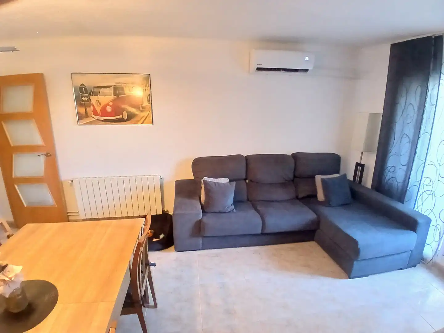 Sala de estar de Piso en venta en Barcelona con Aire acondicionado, Calefacción y Horno