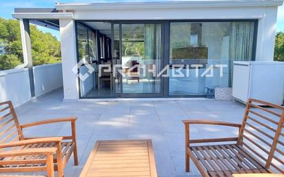 Terrassa de Apartament de lloguer en Castelldefels amb Aire condicionat, Calefacció i Parquet