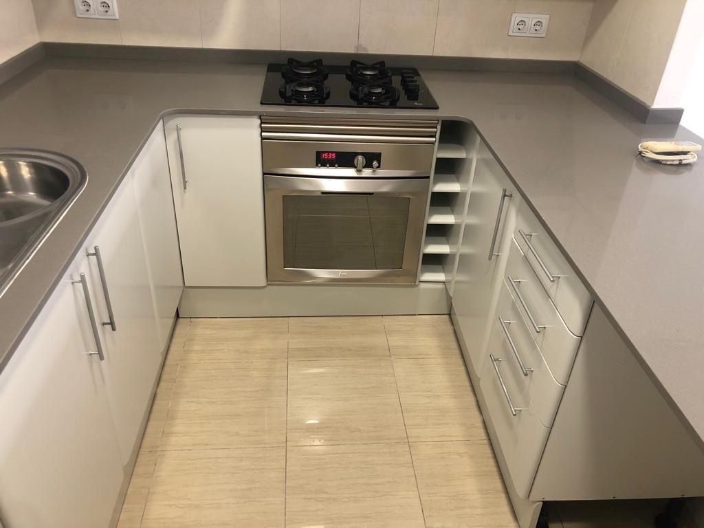 Kitchen of Flat for sale in Sabadell  with Air Conditioner and Heating