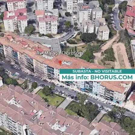 Vista exterior de Piso en venta en Málaga