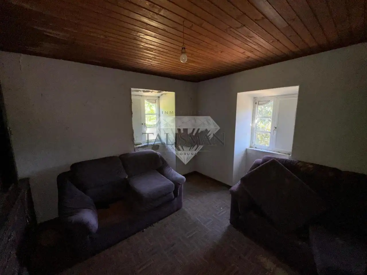 Living room of Houses for sale in Vilaboa  with Private garden and Balcony