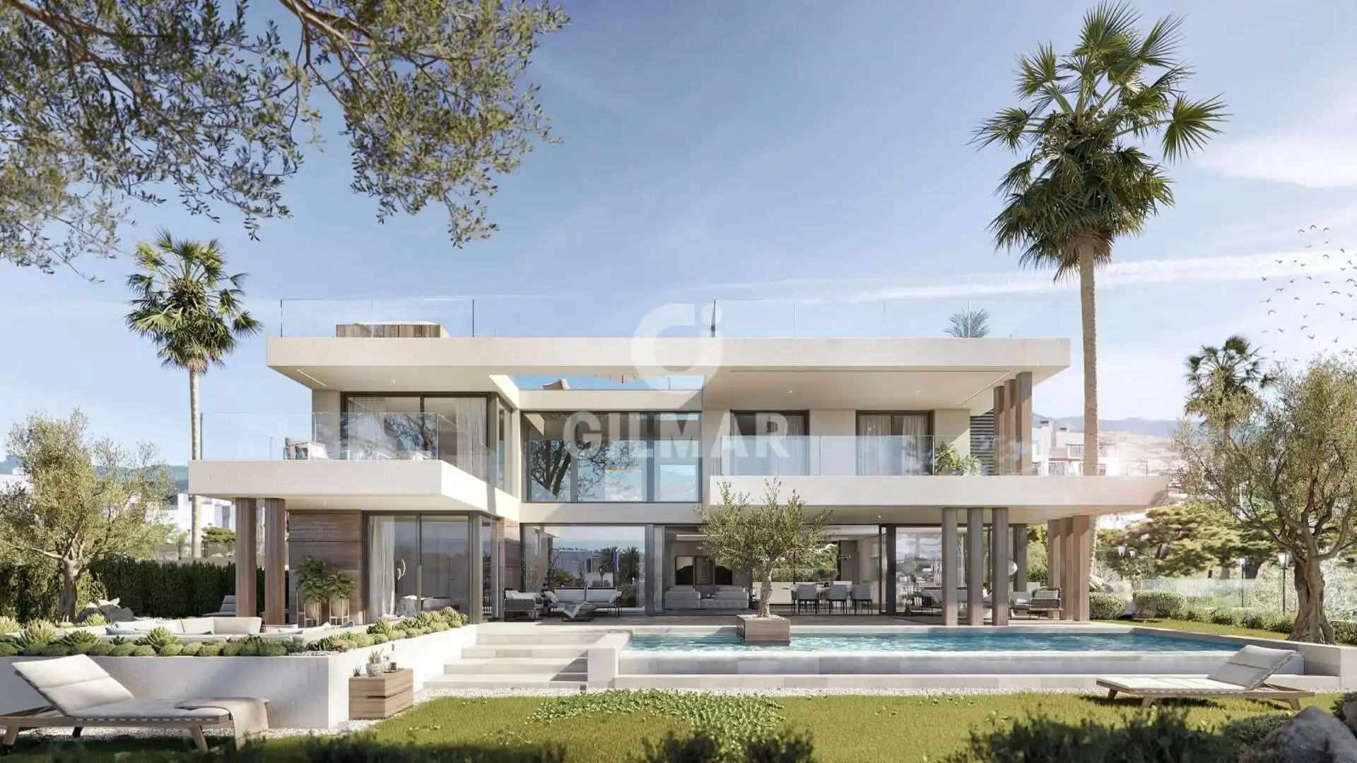 Vista exterior de Casa o chalet en venta en Sotogrande con Calefacción y Piscina