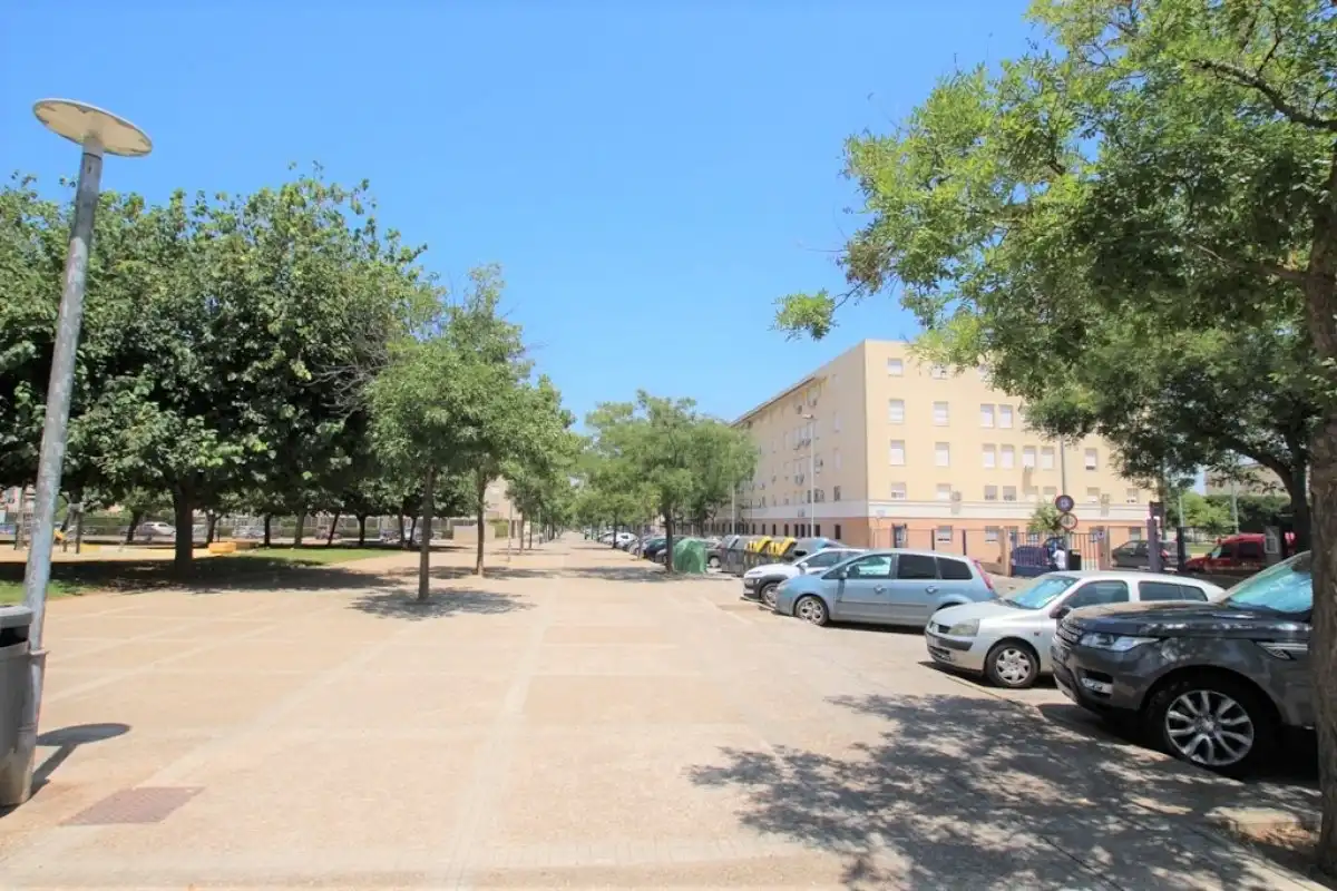 Vista exterior de Pis de lloguer en Jerez de la Frontera amb Aire condicionat i Moblat