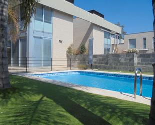 Swimming pool of House or chalet to rent in Benicasim / Benicàssim  with Air Conditioner, Heating and Private garden