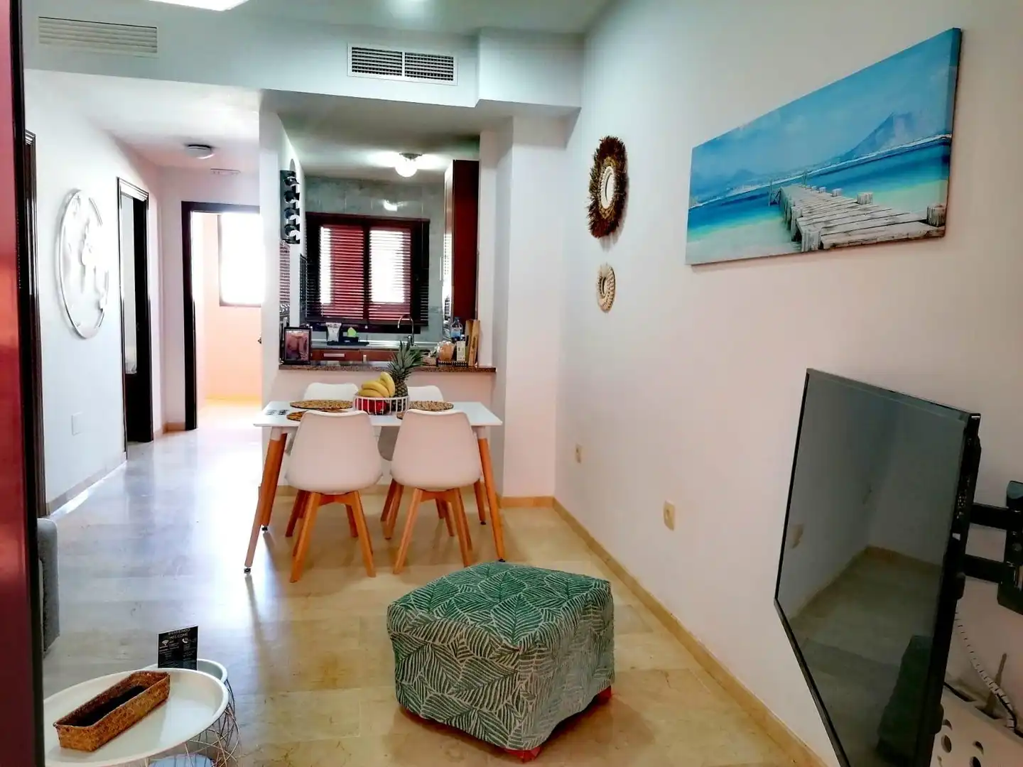 Esszimmer von Wohnung zum Verkauf in Manilva mit Klimaanlage, Terrasse und Möbliert