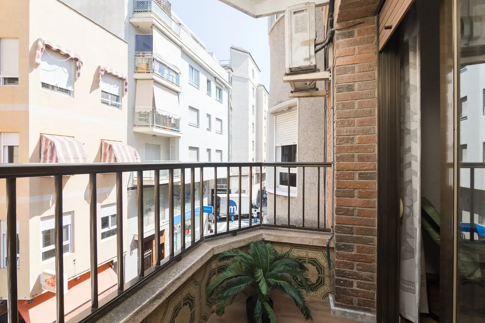 Terrasse von Wohnung zum Verkauf in Santa Pola mit Klimaanlage, Möbliert und Balkon