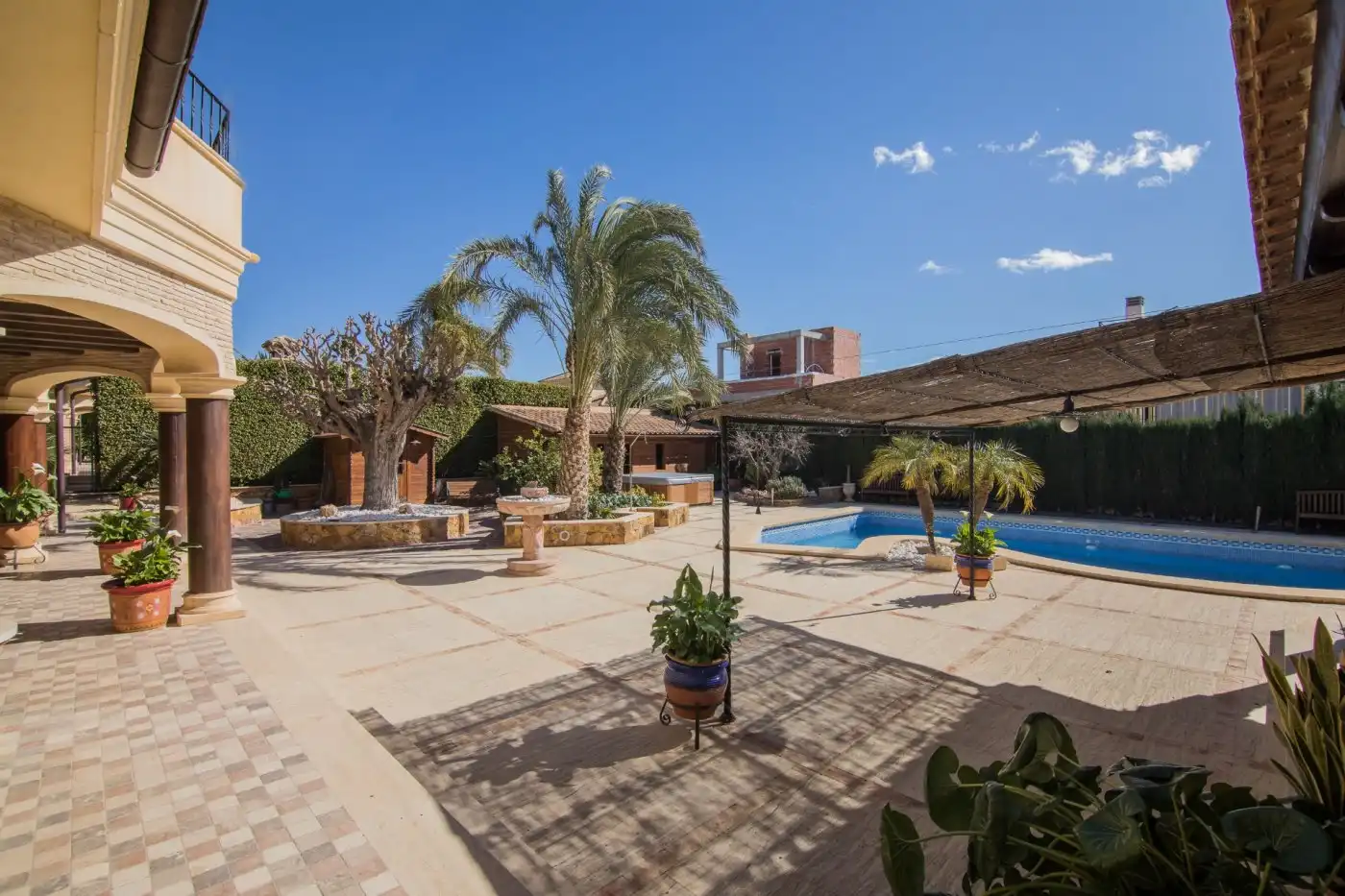 Garden of Houses for sale in Elche / Elx  with Air Conditioner, Private garden and Terrace