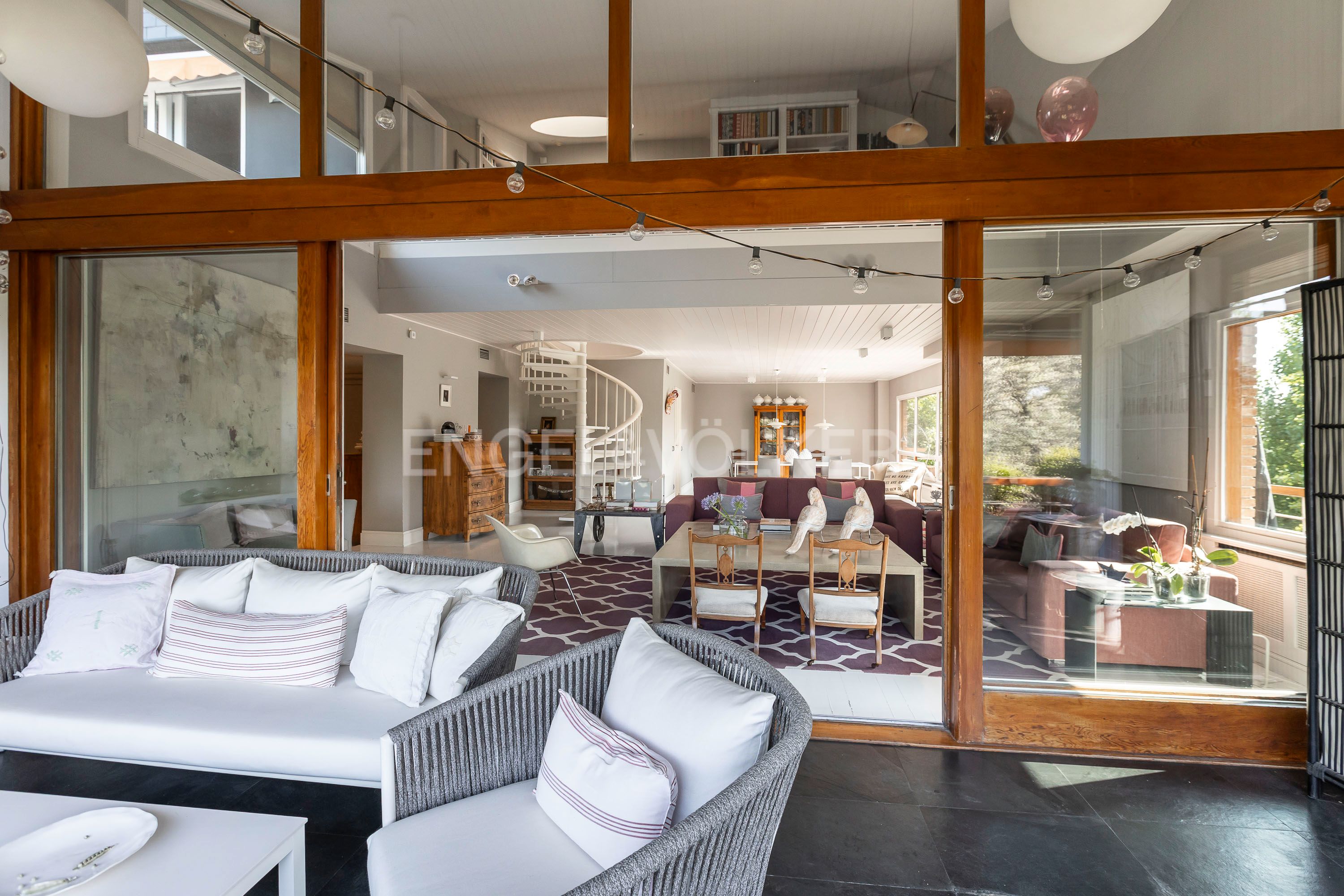 Sala de estar de Ático en venta en La Moraleja con Calefacción, Terraza y Trastero