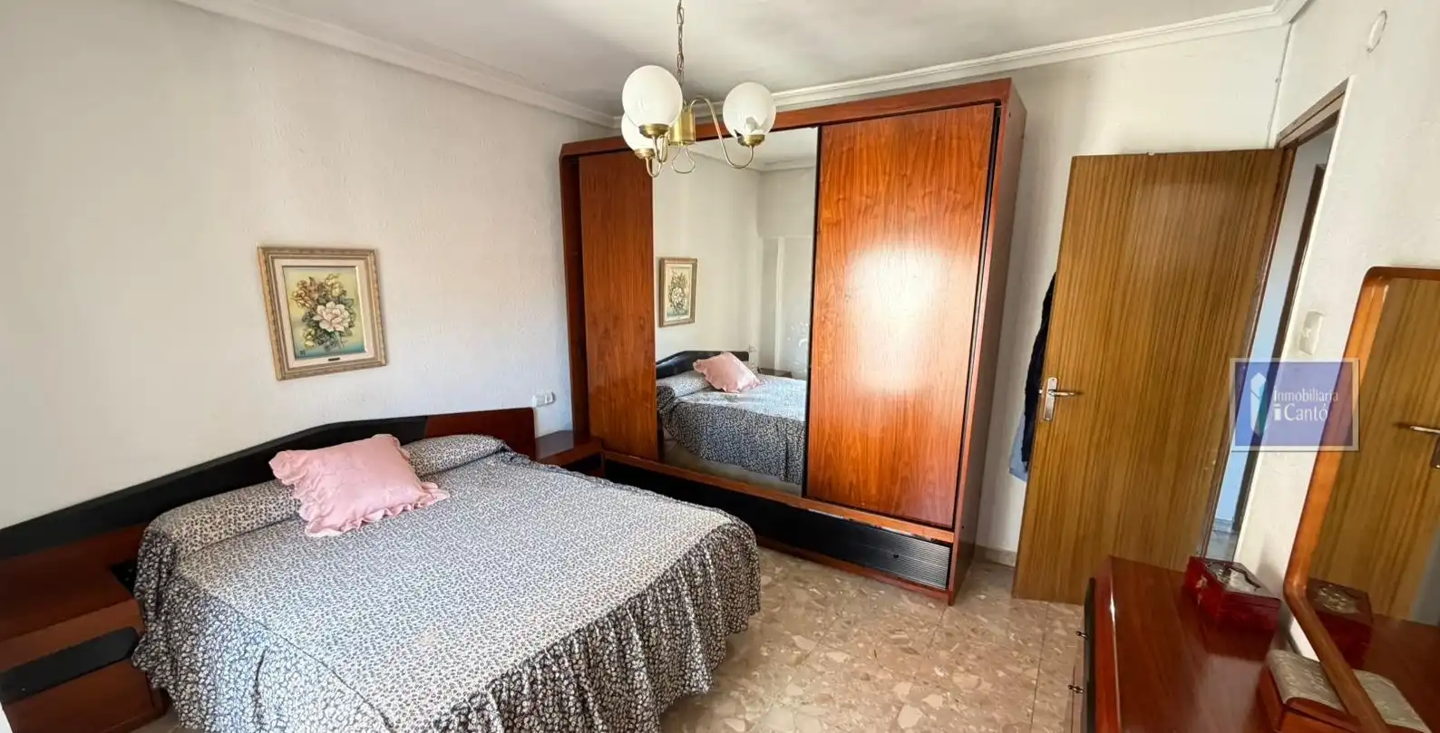 Bedroom of Flat for sale in Alcoy / Alcoi  with Balcony