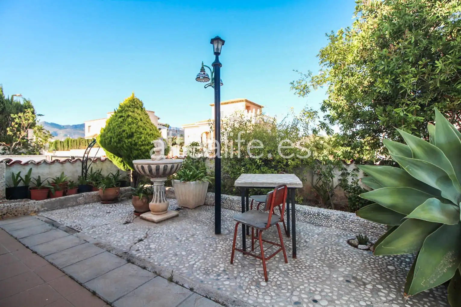Exterior view of Houses for sale in Altea  with Air Conditioner, Terrace and Community pool