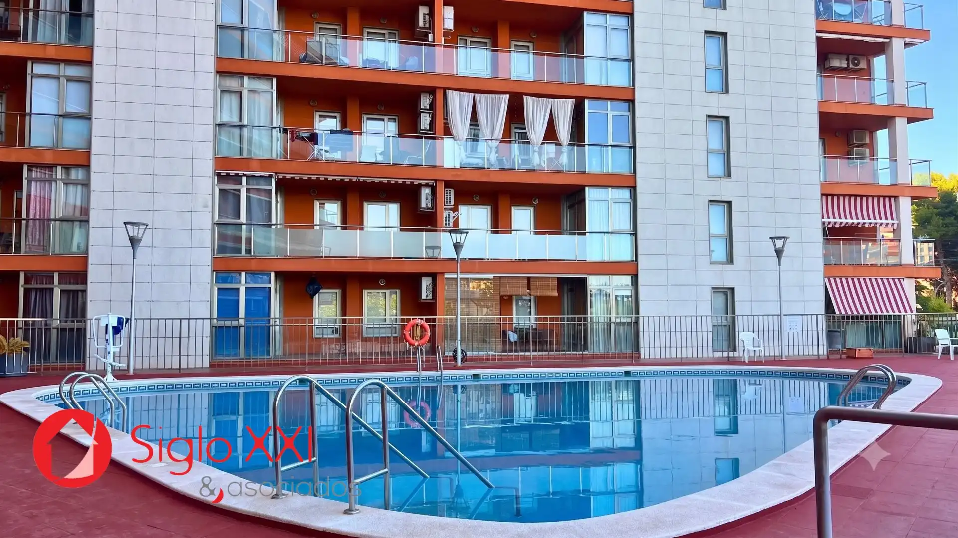 Piscina de Piso en venta en Oropesa del Mar / Orpesa con Terraza, Piscina y Balcón