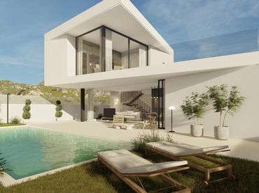 Detached house with pool for sale in Balcón de Ponoig - Polop Paradis - Polop Hills