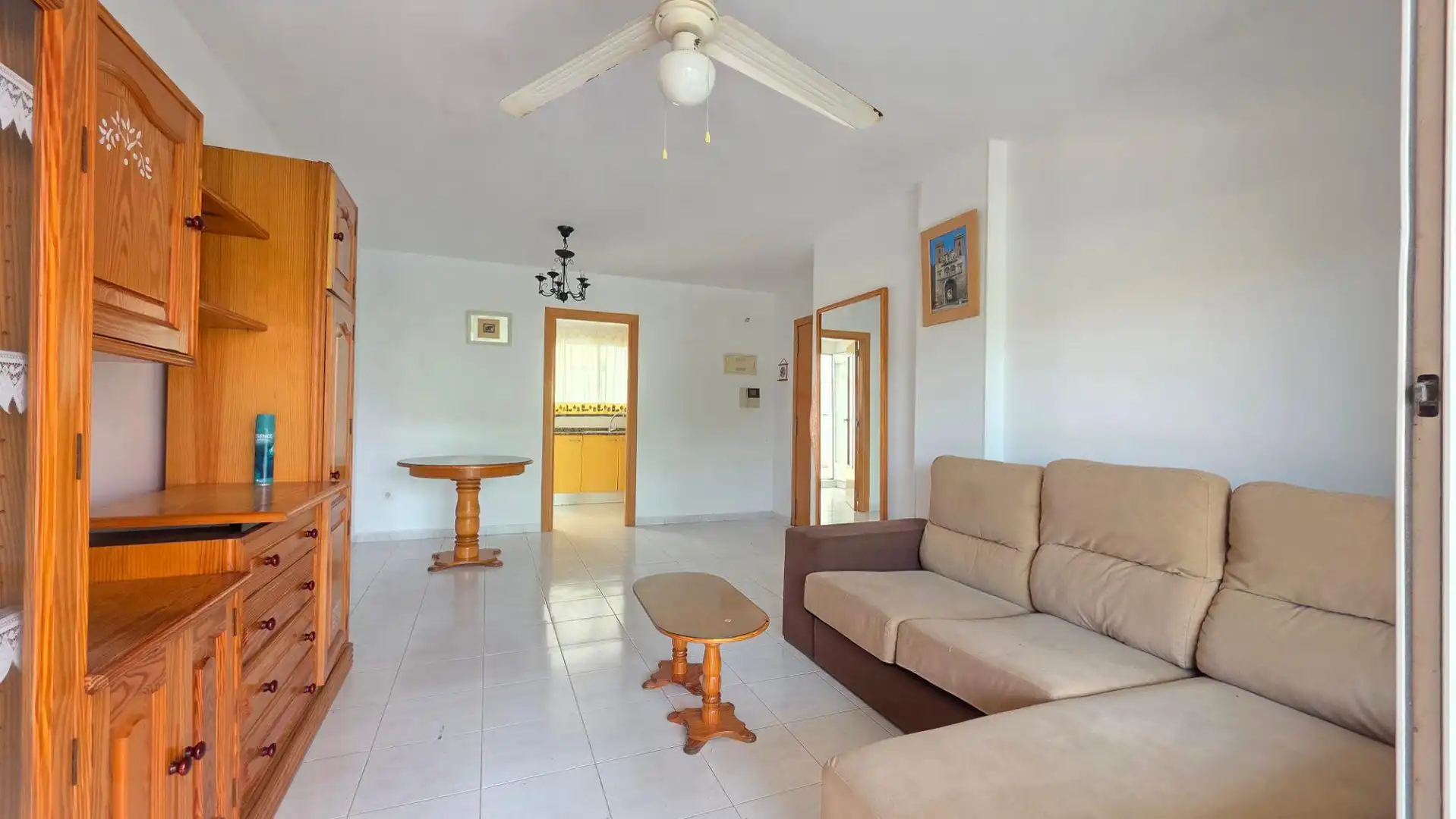 Sala de estar de Piso en venta en Gandia con Terraza, Trastero y Piscina comunitaria