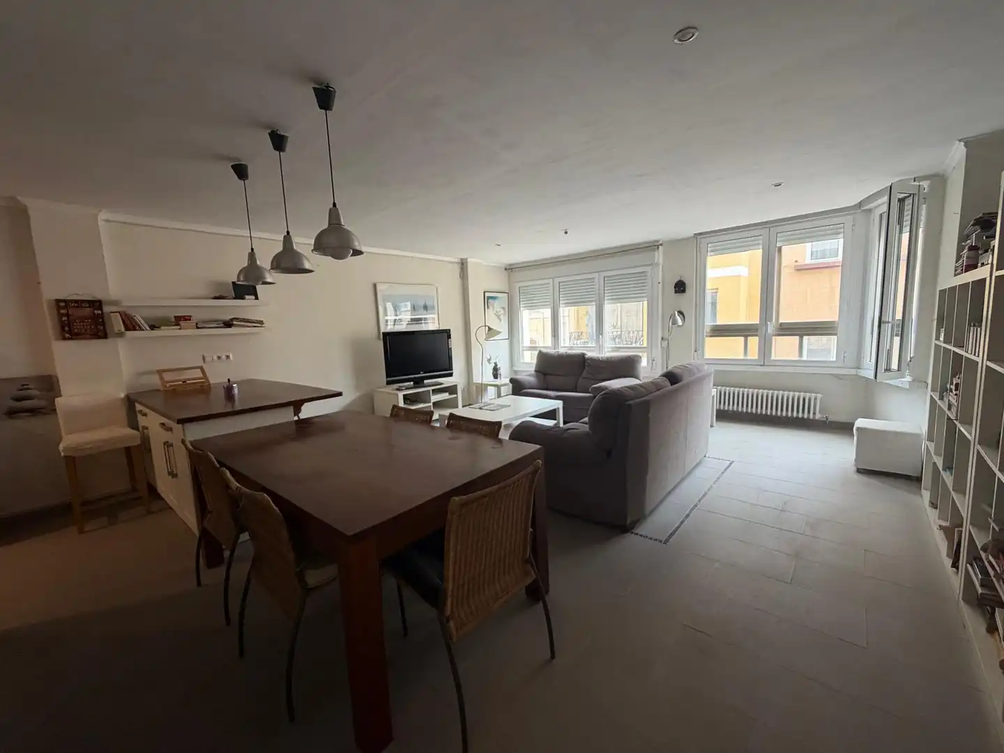 Sala de estar de Piso en venta en Dénia con Aire acondicionado y Calefacción