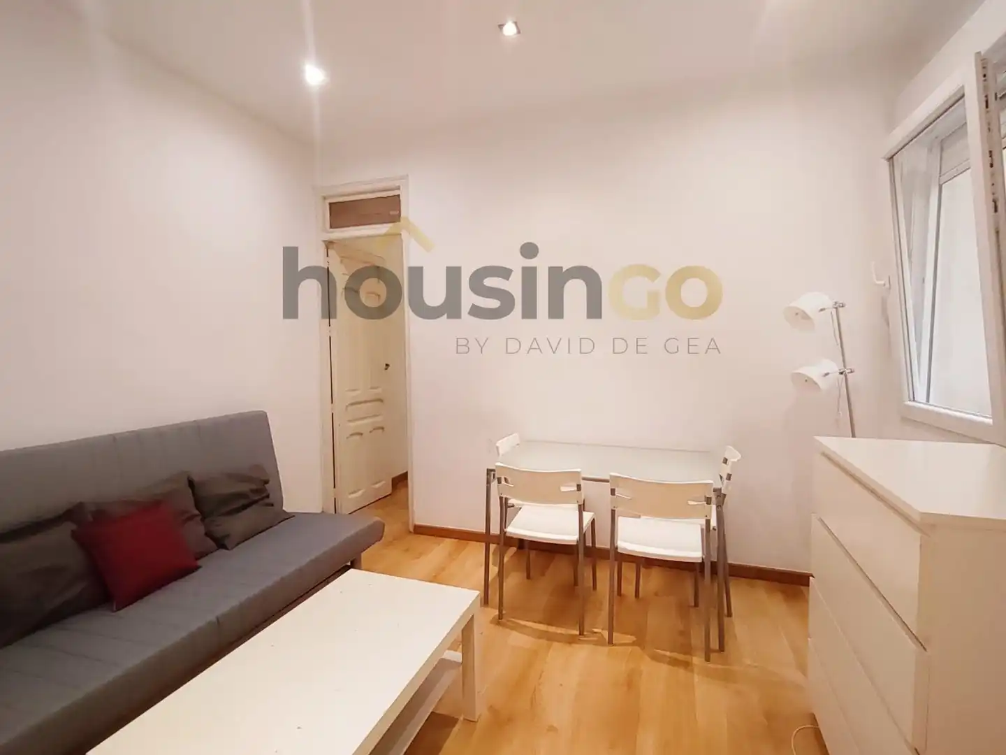 Living room of Flat for rent in Madrid  with Heating and Furnished