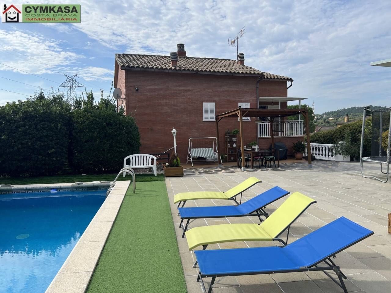 Swimming pool of House or chalet for sale in Maçanet de la Selva  with Heating, Private garden and Terrace