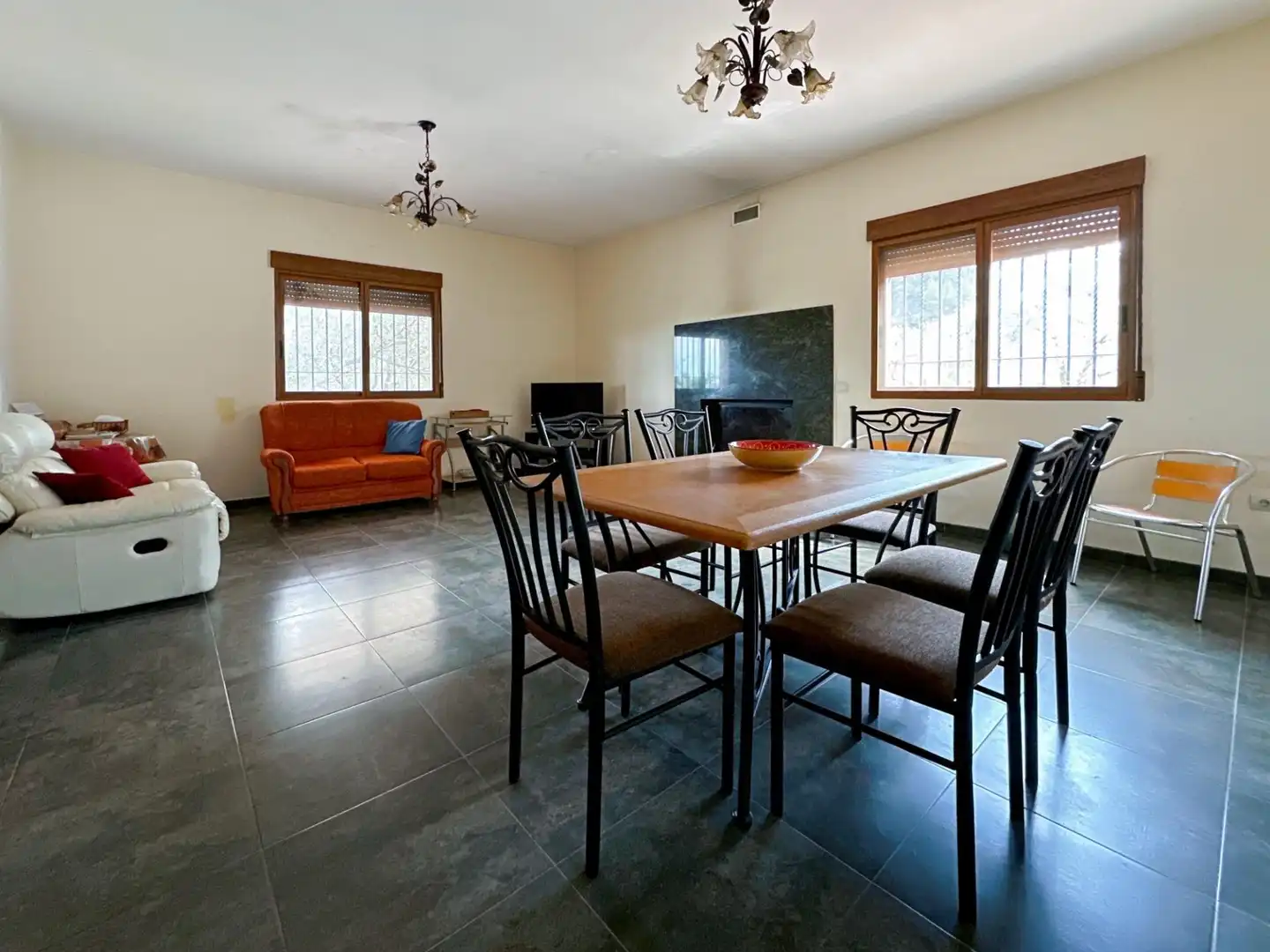 Dining room of Country homes for sale in Useras /  Les Useres  with Private garden, Terrace and Storage room