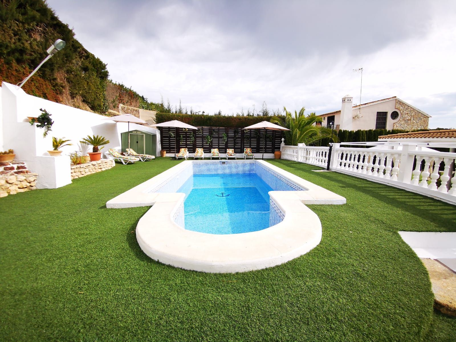 Piscina de Casa o xalet de lloguer en Écija amb Aire condicionat, Calefacció i Jardí privat