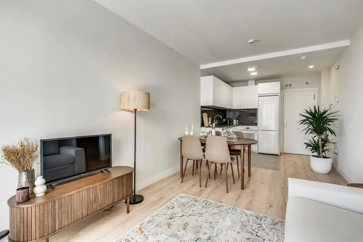 Sala d'estar de Apartament en venda en Málaga amb Piscina