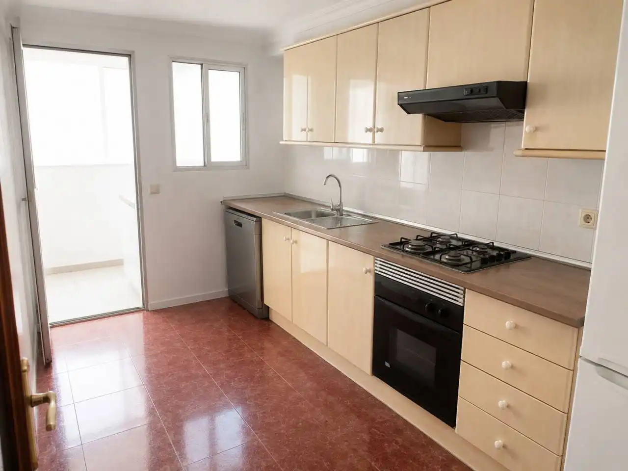 Kitchen of Flat for sale in Xeraco  with Air Conditioner, Terrace and Storage room