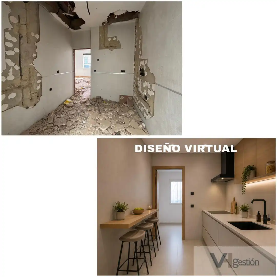 Kitchen of Flat for sale in Bornos  with Balcony