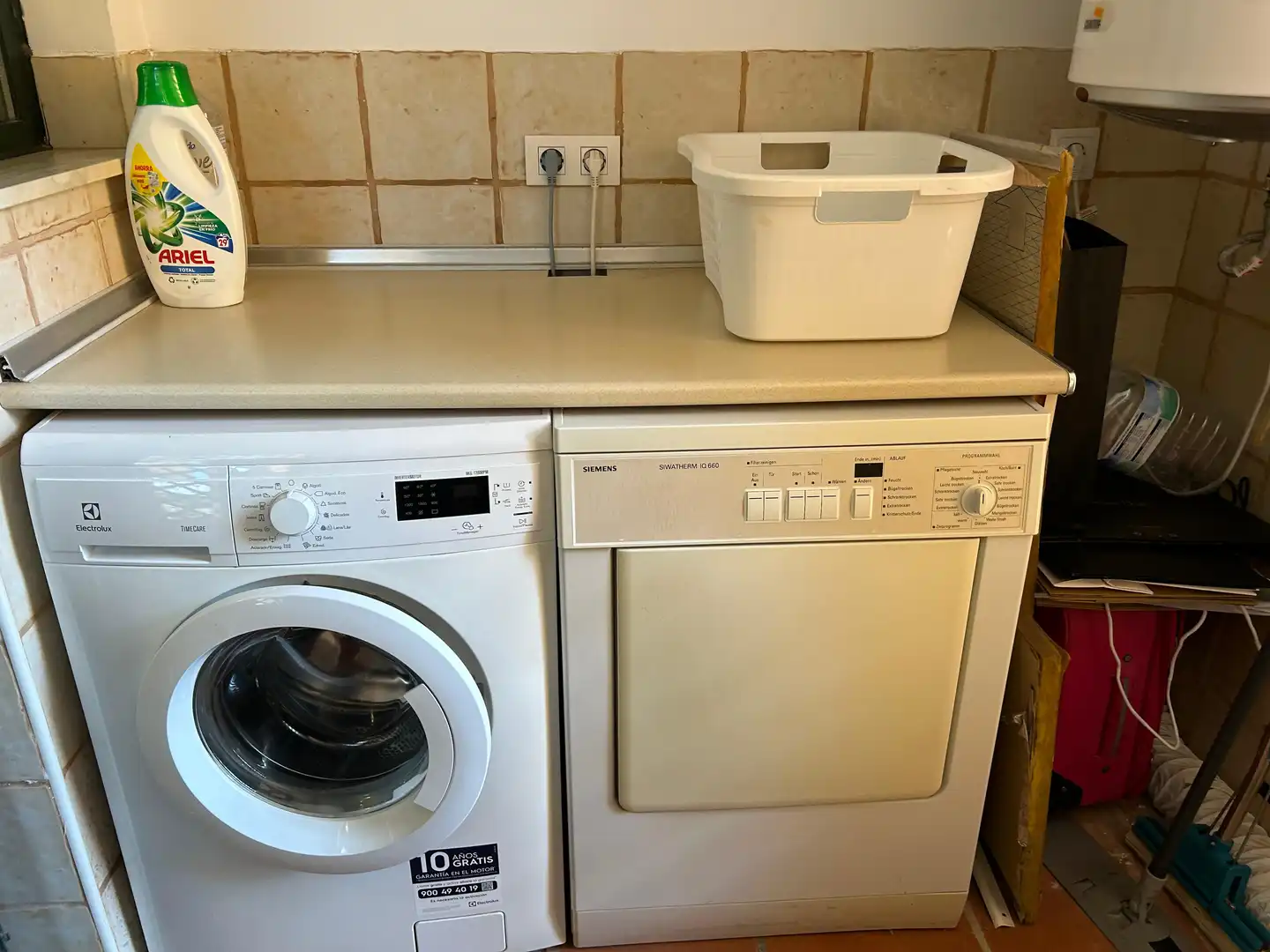 Cuina de Apartament de lloguer en Estepona amb Aire condicionat, Moblat i Internet