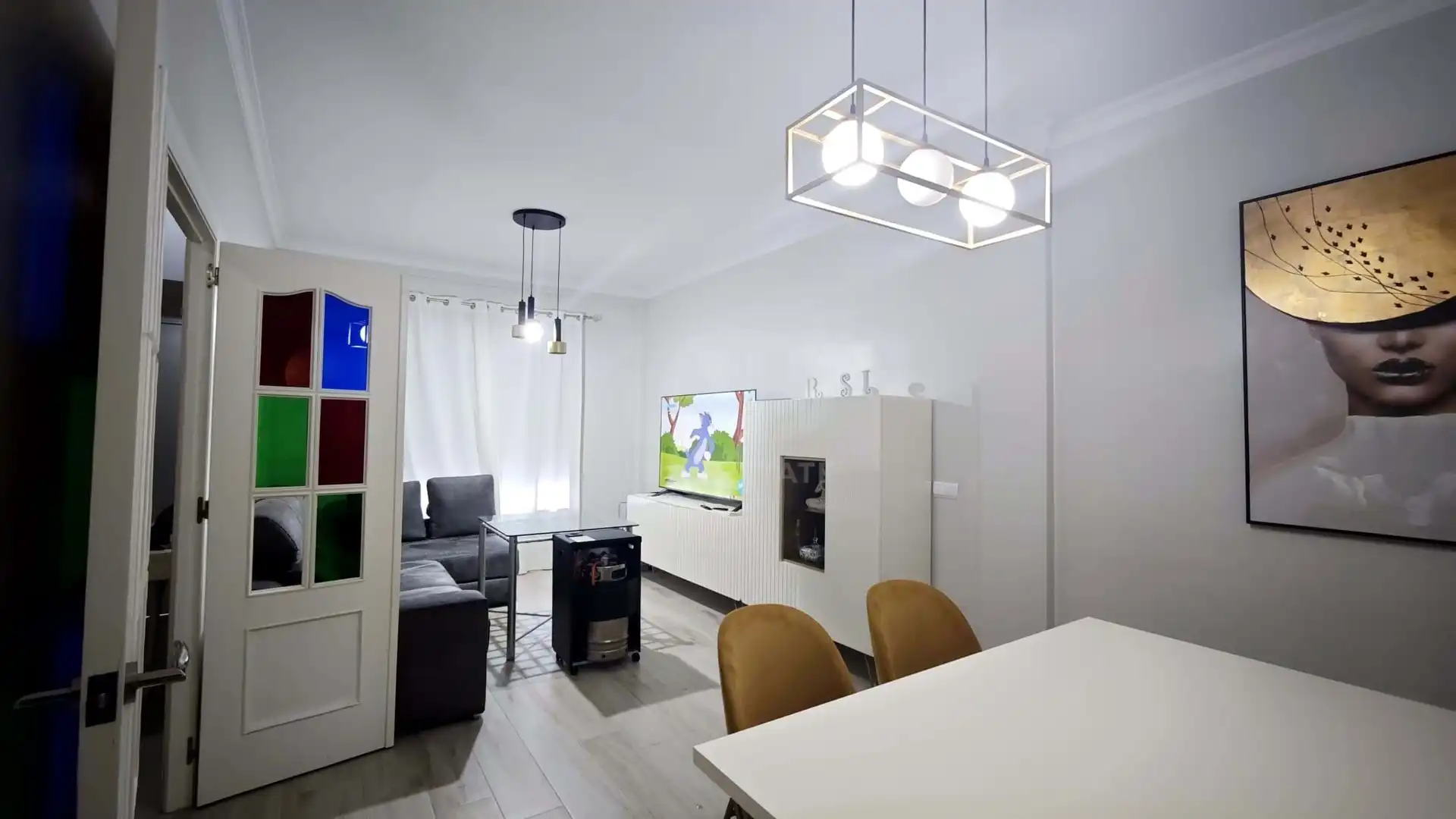 Living room of Single-family semi-detached for sale in Villablanca  with Air Conditioner