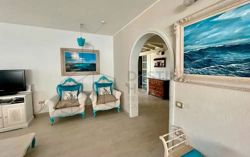 Living room of Houses for sale in La Oliva  with Private garden, Terrace and Storage room
