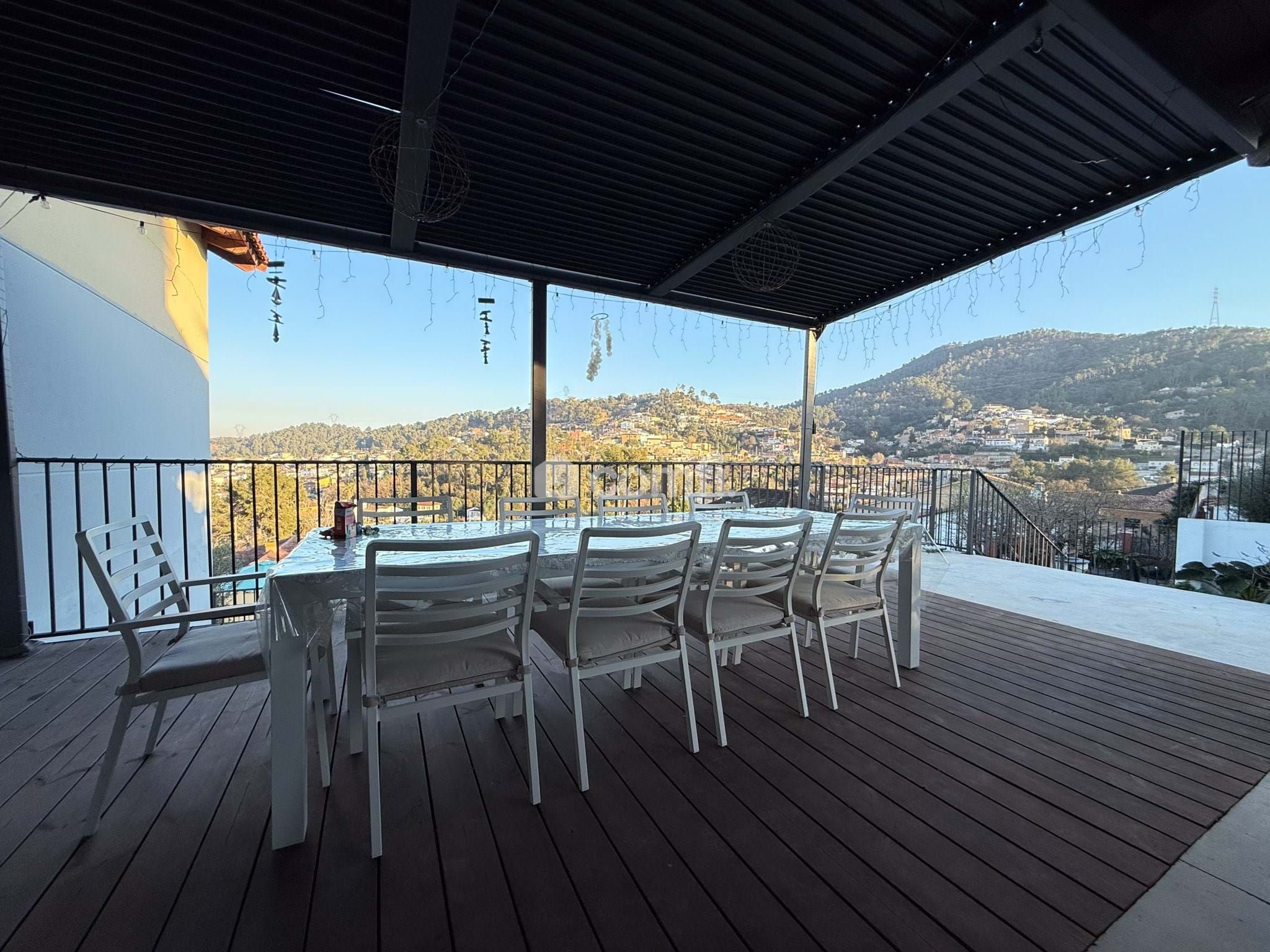 Terrace of Single-family semi-detached for rent in Sant Vicenç Dels Horts  with Air Conditioner, Heating and Terrace