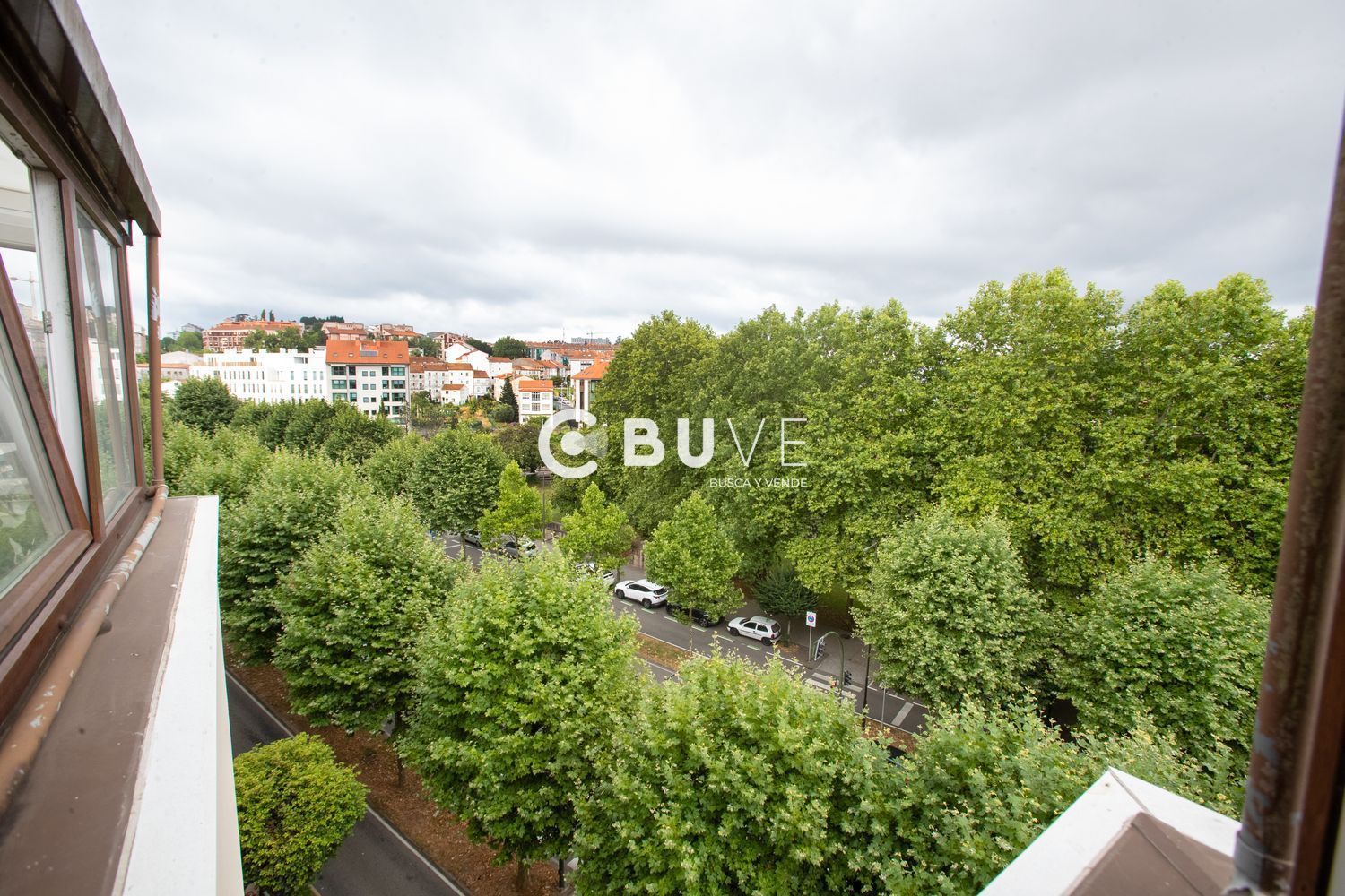 Exterior view of Attic for sale in Santiago de Compostela   with Heating and Terrace