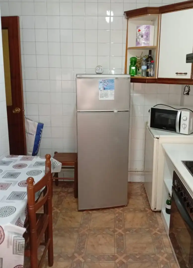 Cocina de Piso en venta en Gijón  con Calefacción, Parquet y Terraza