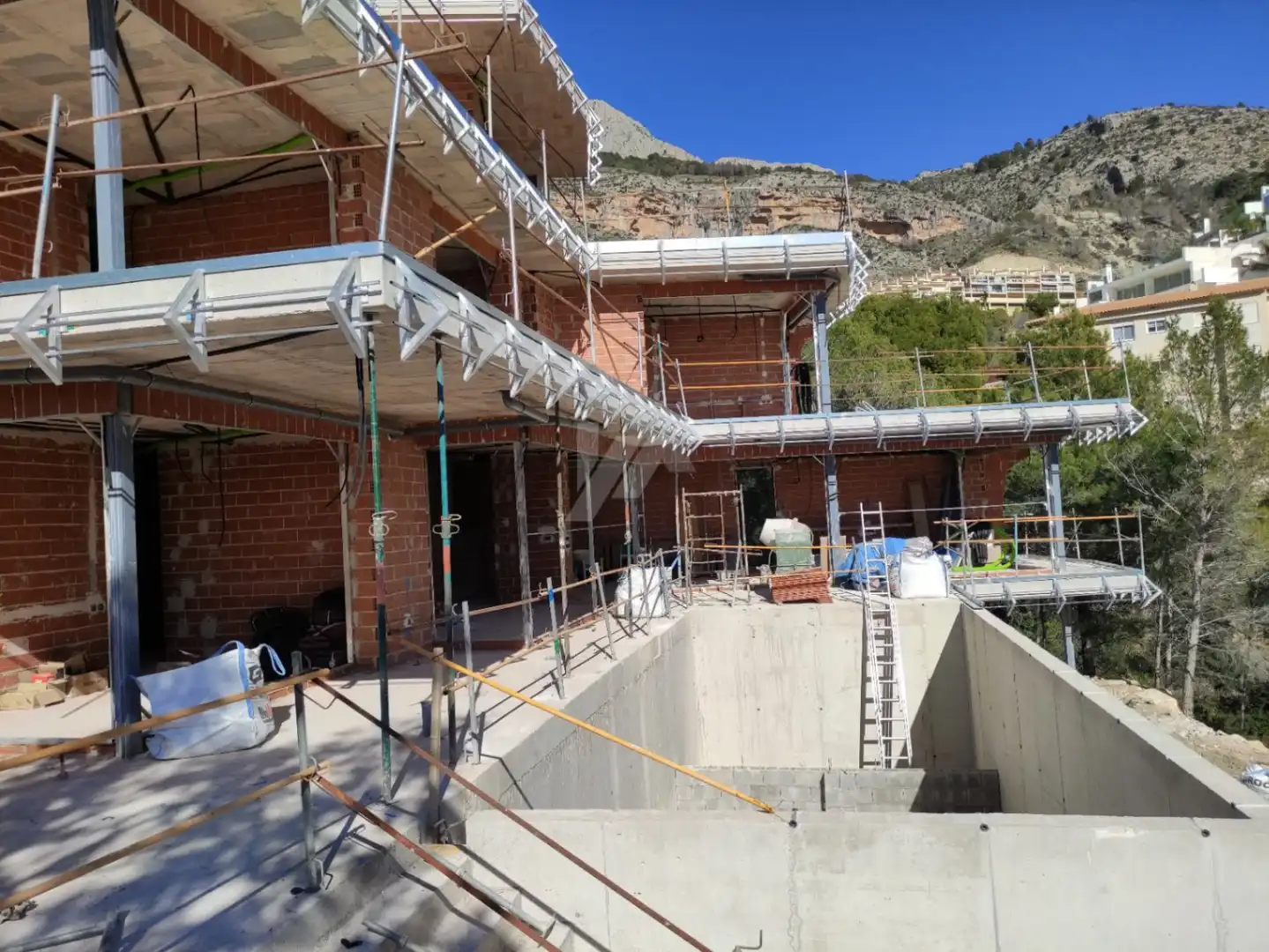 Vista exterior de Casa o chalet en venta en Altea con Aire acondicionado, Calefacción y Jardín privado