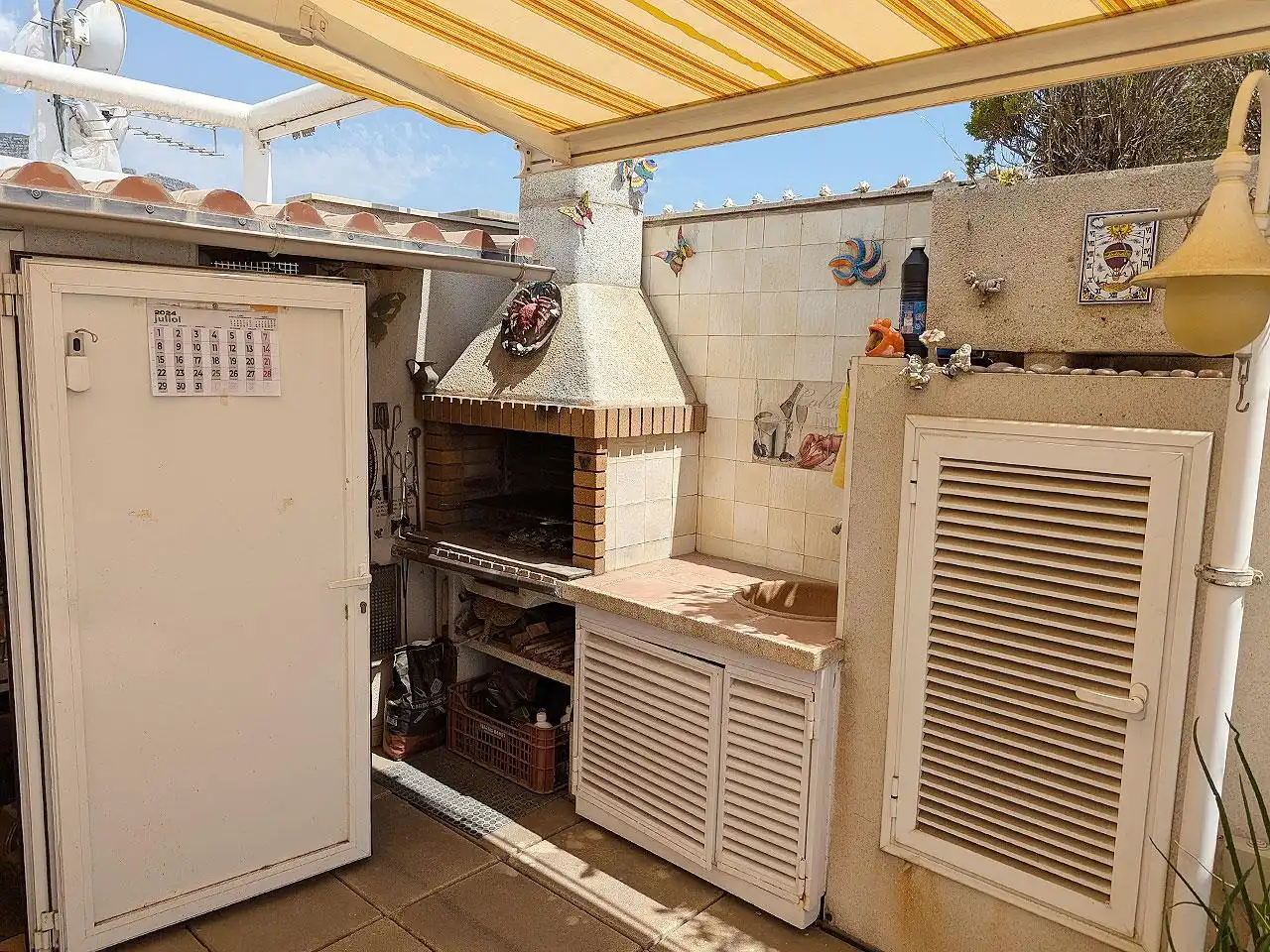 Cuina de Dúplex en venda en Alcanar amb Aire condicionat, Terrassa i Moblat